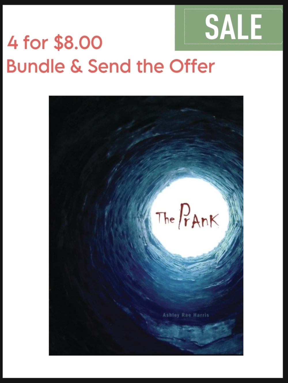 The Prank Book by Ashley Rae Harris Summer Read Young Adult Teen